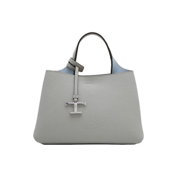 Tods Timeless Logo Micro Tote & Shoulder Bag Light Gray 4L15 159724429 [P]
