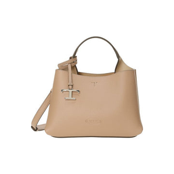 TODS 26FW タイムレス ロゴ マイクロ トート＆ショルダーバッグ ベージュ XBWAPAEL000 QRI 4L62 159724430 [P]