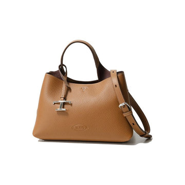 Tods Timeless Logo Micro Tote & Shoulder Bag Camel 26FW 159724433 [P]