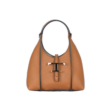 Tods Timeless Logo Micro Tote & Crossbody Bag Brown 159724438 [P]