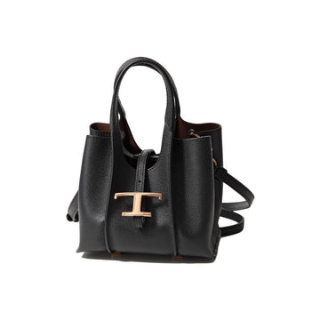 Tods Timeless Logo Micro Tote & Crossbody Bag Black 26FW 159724440 [P]