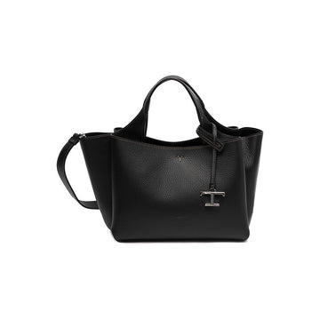Tods Timeless Logo Mini Tote & Shoulder Bag Black 26FW 159724444 [P]