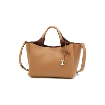 Tods Timeless Logo Mini Tote & Shoulder Bag Camel 9P13 159724447 [P]