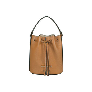 Tods Timeless Logo Bucket Bag Camel 26FW Q8E S410 159724459 [P]