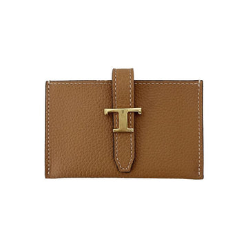 TODS Kartenetui mit zeitlosem Logo in Braun 159724462 [P]