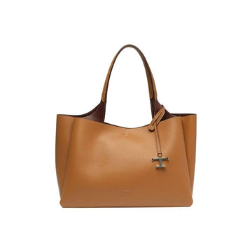 Tods Timeless Medium Shopper & Tote Bag Camel QRI 9P13 159724470 [P]