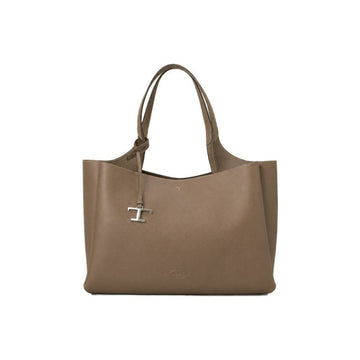 Tods 26FW Timeless Medium Shopper & Tote Bag Brown XBWAPAF9300 QRI 4L64 159724467 [P]