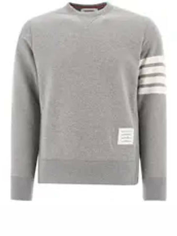 Thom Browne 4-Bar Stripe RWB Tab Loopback Jersey Knit Sweatshirt MJT021H 00535 068 133071725 [P]