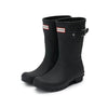 HUNTER Damen Original Kurz Regenstiefel Schwarz WFS1000RMA-BLK 152738880 [P]