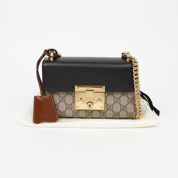 GUCCI Kleine Leder-Chanel Schulter-Crossbody-Tasche 159296605 [P]