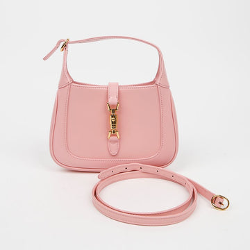 Gucci Jackie 1961 Mini Hobo Shoulder Bag Light Pink 159296729 [P]