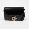 GUCCI GGリングトルションショルダーバッグ ゴールド ブラック 159472130 [P]