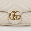 Gucci GG Marmont Matelassé Super Mini Bag White 159542276 [P]