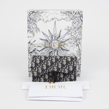 DIOR オブリークサドルベルトポーチバッグ ブルー 159472302 [P]