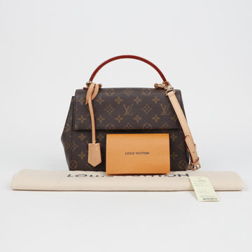 Louis Vuitton Cluny BB Monogram Canvas Tote Bag 159542361 [P]