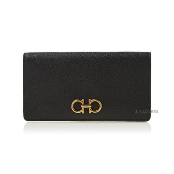 Salvatore Ferragamo Gancini Continental Long Wallet 159728958 [P]