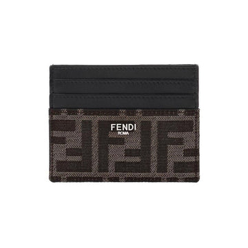 Fendi FF Jacquard Card Holder 159728970 [P]