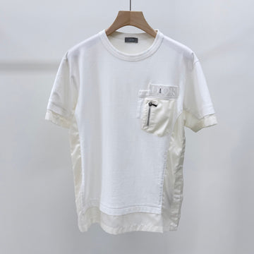DIOR Reißverschluss Layered Nylon Pocket T-Shirt 159729059 [P]