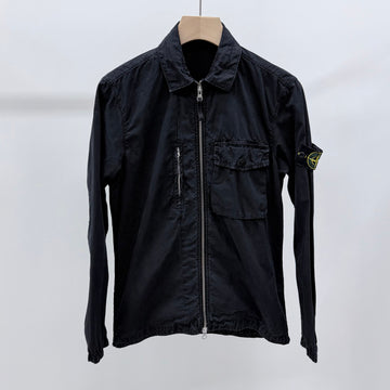 STONE ISLAND オーバーシャツ ブラック 159729100 [P]