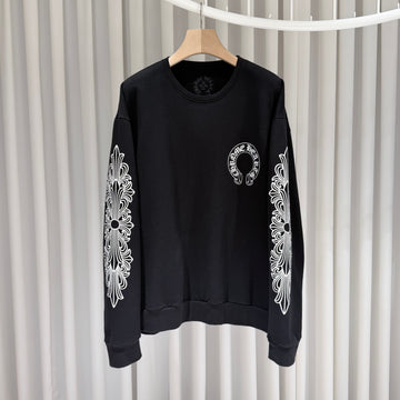Chrome Hearts Floral Horseshoe Sweatshirt Black 159732266 [P]