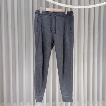 BRUNELLO CUCINELLI Baumwoll-Trainings-Bundhose Grau 159732348 [P]
