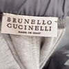 Brunello Cucinelli Cotton Training Banding Pants Gray M 159732348 [P]