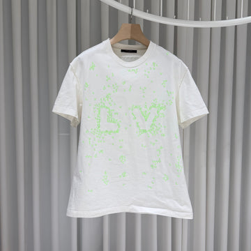 LOUIS VUITTON Neon-Logo T-Shirt in Weiß - Größe XL 159732393 [P]