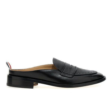 THOM BROWNE Penny Loafer aus Varsity Grain Leder 156605895 [P]