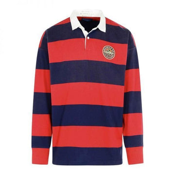 POLO RALPH LAUREN Vintage Fit Streifen Jersey Rugby Shirt 158103080 [P]