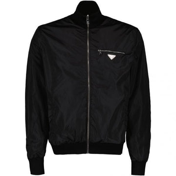 PRADA トライアングルロゴリバーシブルジャケット (UMC096 1UPF F0002) 148254412 [P]