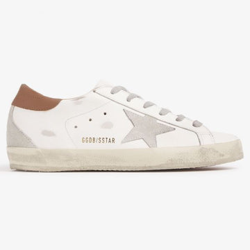 Golden Goose Superstar Classic Sneakers Suede Star Brown Heel (GWF00102 F002182 10803) 75887831 [P]