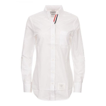 Thom Browne Classic Cotton Poplin RWB Trimming Shirt 116829388 [P]