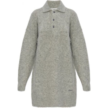AMI Alpaka Polo Kleid 150318265 [P]