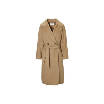 MaxMara Double Coat in Virgin Wool Camel 159745277 [P]