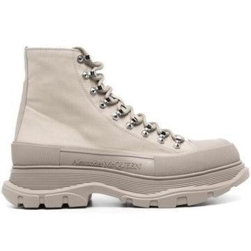 ALEXANDER MCQUEEN Canvas Sneakers mit Nieten (735816 W4MV1 7732) 156569265 [P]