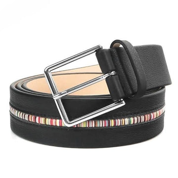 Paul Smith Signature Stripe Leather Belt 107064213 [P]