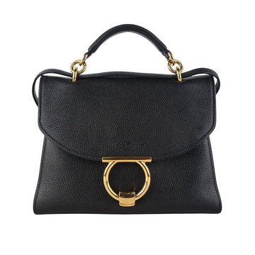 Salvatore Ferragamo Margo Ganchini Gold Top Handle Shoulder Bag 37690Y 159749080 [P]