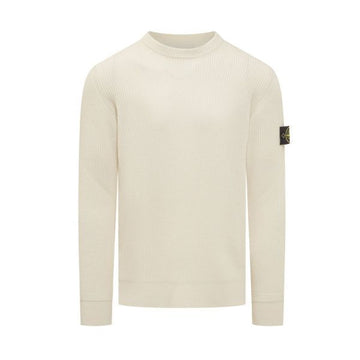 Stone Island Full-Rib Wool Crewneck Knit Regular Fit 120138200 [P]