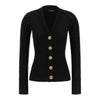 Balmain Light Knit V-Neck Cardigan with Buttons 26 LS 159750065 [P]