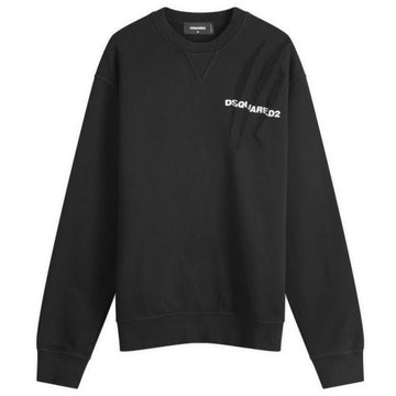 Dsquared2 Scratch Print Cool Fit Crewneck Sweatshirt stamp: S74GU0804 S25551 900 131503723 [P]