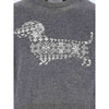 Thom Browne Merino Wool Holiday Hector 4-Bar Pullover Knit 159750099 [P]