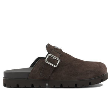 PRADA Wildleder-Mules 26FW 159750187 [P]