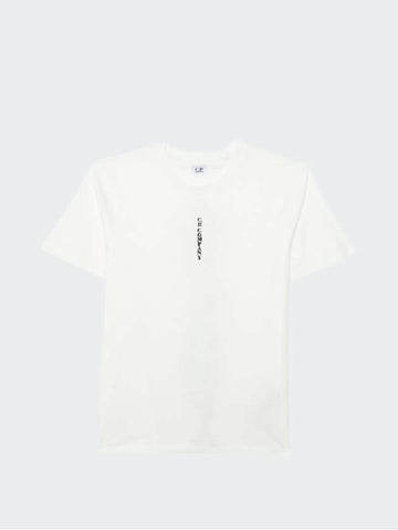 CP Company Vertical Logo T-Shirt 14CMTS242A 006011W 103 133020883 [P]