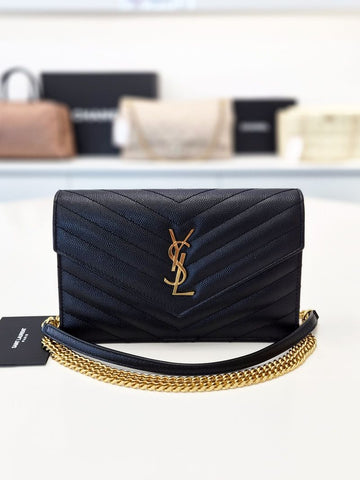 SAINT LAURENT Umhängetasche mit Kette 393953 159750402 [P]