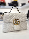 Gucci Mini Top Handle Shoulder Bag White 547260 159750474 [P]
