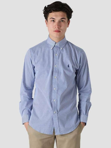 Polo Ralph Lauren Stretch Poplin Stripe Shirt 133039471 [P]