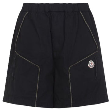 MONCLER ロゴ コットン バミューダ パンツ 156569425 [P]