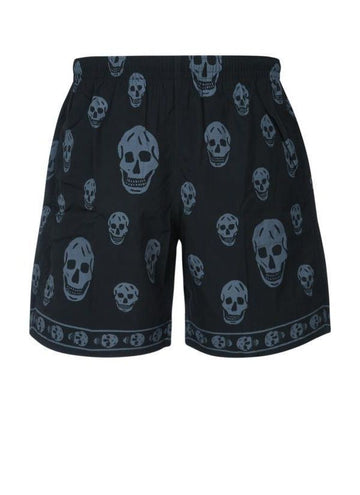Alexander McQueen Skull Print Swim Shorts 156797021 [P]
