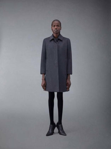 Thom Browne Classic Collar Cashmere Overcoat 133044971 [P]