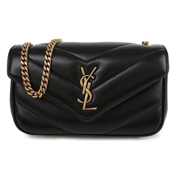 SAINT LAURENT Lulu Toy Chain Crossbody Bag 146928166 [P]